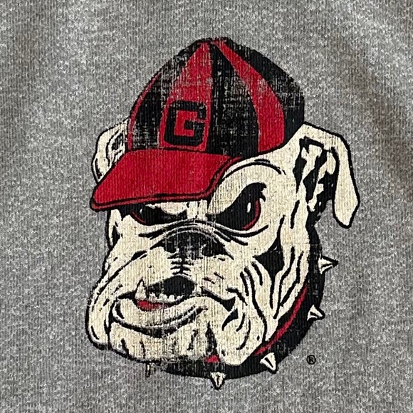 Univ. of Georgia Colosseum Athletics Lady's Gray Full Zip Hoodie Med College NWT - Picture 11 of 14